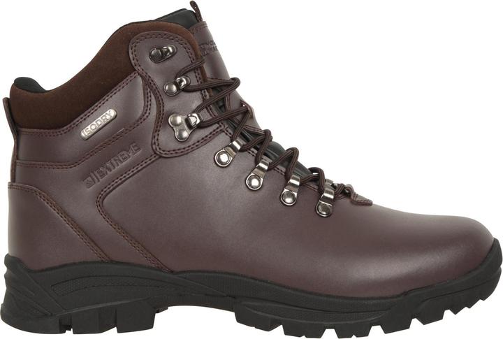 Actual product image Mountain Warehouse Mens Latitude II Extreme Leather Waterproof Walking Boots (40.5)