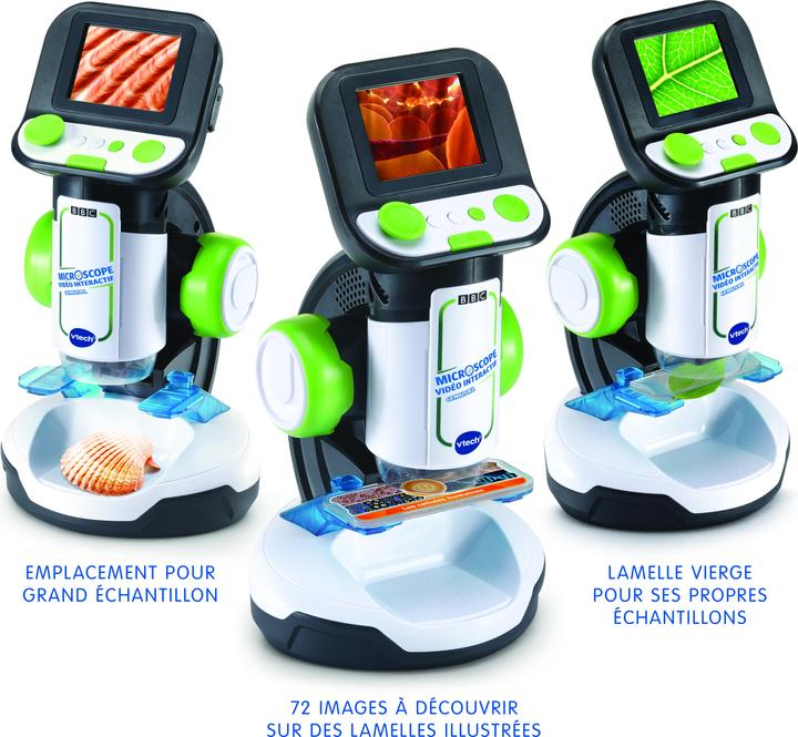 Produktbild VTech Genius XL - Mikroskop vidéo interaktiv -FR-