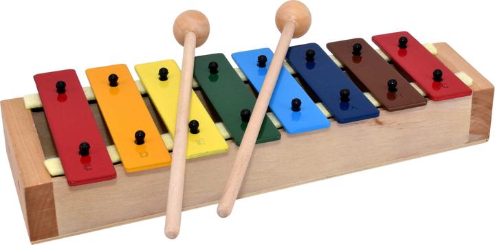 Immagine prodotto Il mio primo glockenspiel (strumento musicale con una speciale tavola armonica, 8 K di alta (Xilofono)