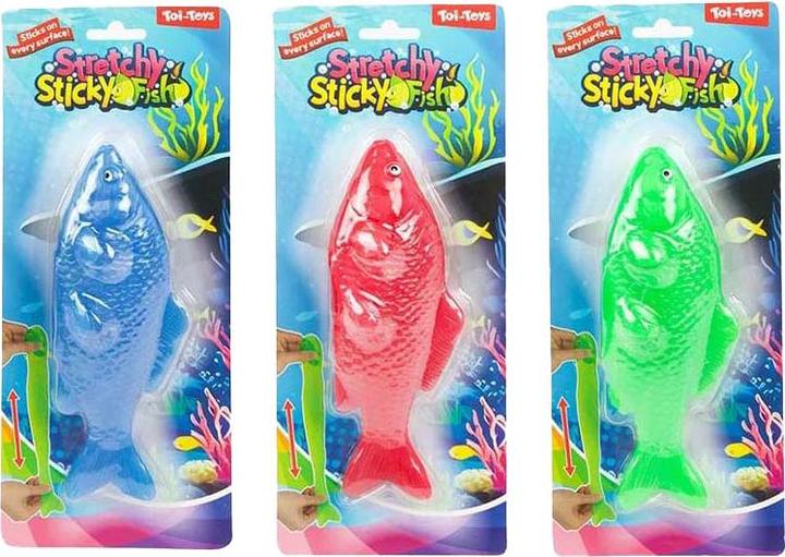 Produktbild Toi-Toys Lustiger super dehnbarer klebriger Fisch Neon Koi