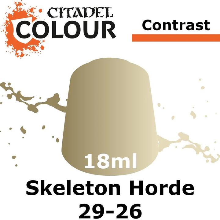 Actual product image Games Workshop Contrast - skeleton horde (Plastic)