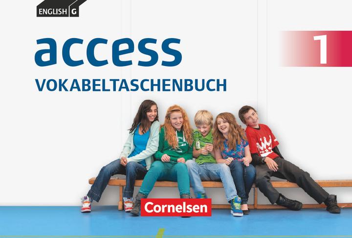 Produktbild English G Access 1. 5. Schuljahr. Allgemeine Ausgabe. Vokabeltaschenbuch. BY (Deutsch, Uwe, Tröger, 2014)