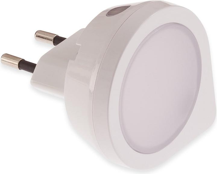 Produktbild Müller Licht LED Sensor Nachtlicht 1W 2 lm 2700 K warmweiss Apollo weiss mit Dämmerungssensor