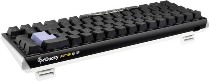 Actual product image Ducky One 3 Classic Black/White SF Gaming Keyboard, RGB LED - MX-Brown (DE, Cable)