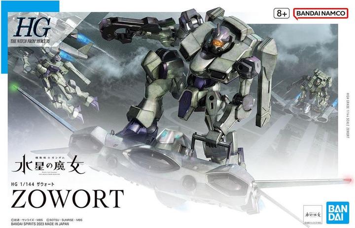 Immagine prodotto Bandai LA STREGA DEL MERCURIO - HG 1/144 Zowort - Modellino in kit