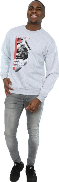 Actual product image Star Wars Mens The Last Jedi Captain Phasma Sweatshirt (L)