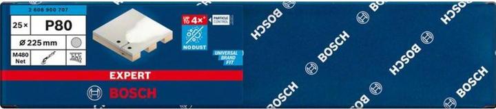Immagine prodotto Bosch Professional Zubehör EXPERT M480 Rete di levigatura per levigatrice per cartongesso, 225 mm, G 80, 25 pezzi. (80)