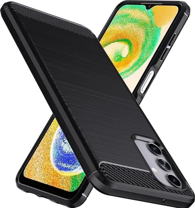 Immagine prodotto Screenguard Samsung Galaxy A04s cover Carbon Brushed Soft TPU (Samsung Galaxy A04S)