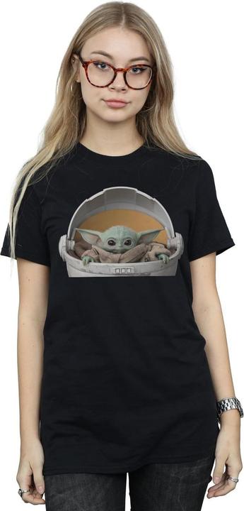 Immagine prodotto Star Wars The Mandalorian The Child Pod Maglietta Ampia Donna (XL)