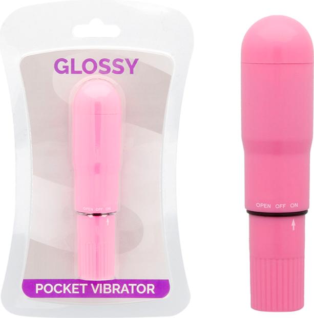 Actual product image Glossy Mini Vibrator "Pocket Vibrator