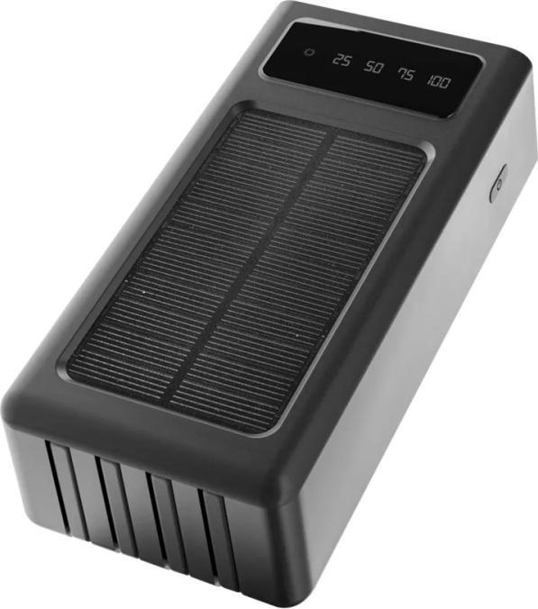 Image du produit Extralink EPB-093 30000mAh Czarny | Banque de puissance | Banque de puissance solaire, USB-C (30000 mAh, 10 W, 111 Wh)