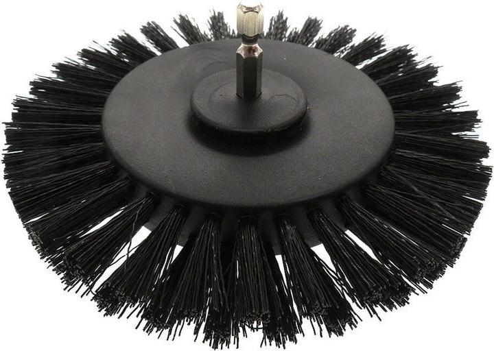 Image du produit Hermex Embout brosse pour perceuse/visseuse sans fil poils durs Noir