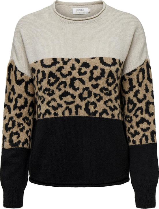 Only Gemusterter Strickpullover