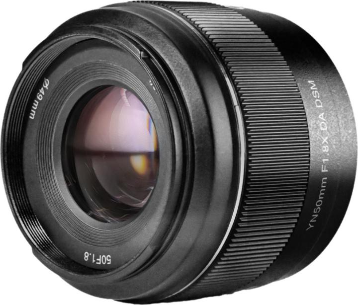 Actual product image Yongnuo YN50mm F1.8X DA DSM for Fujifilm X-Mount