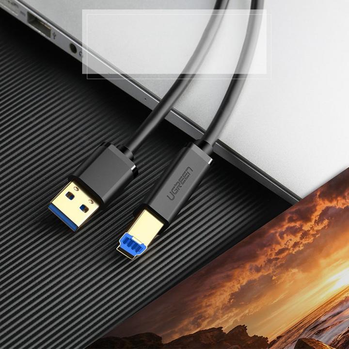Actual product image Ugreen USB A – USB B (2 m, USB 3.0)