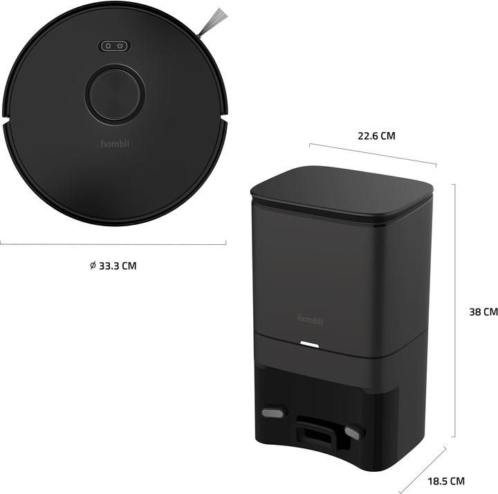 Produktbild Hombli Smart Robot Vacuum (Saugwischroboter)
