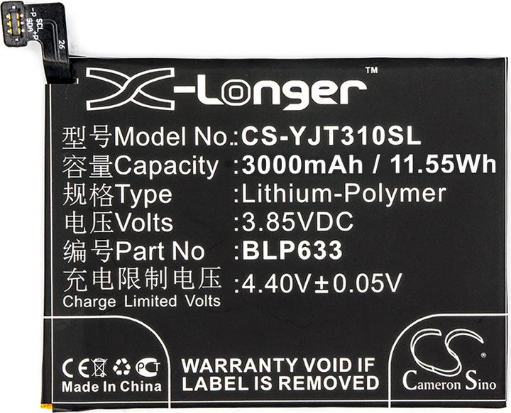 Produktbild NoName OnePlus 3T Battery