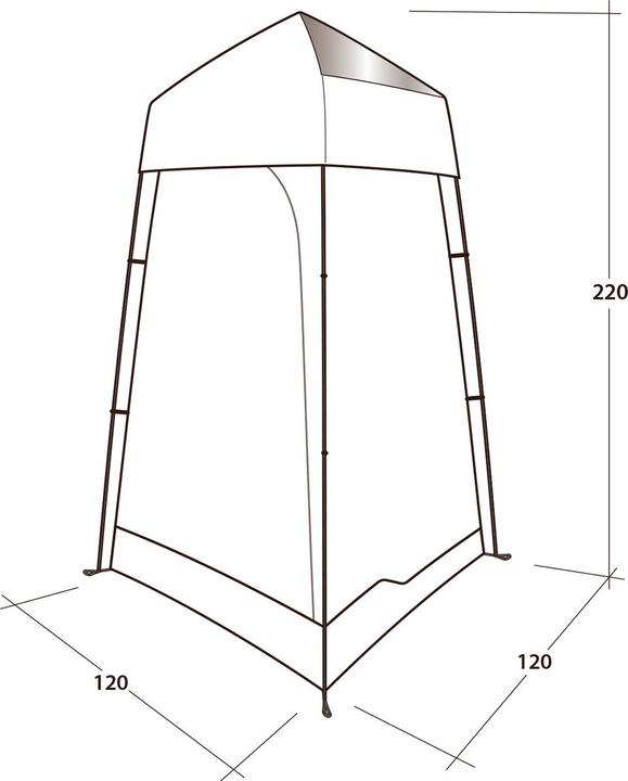 Image du produit Outwell Cabine de douche portable (Tente de plage, 6.10 kg, 2 personnes)