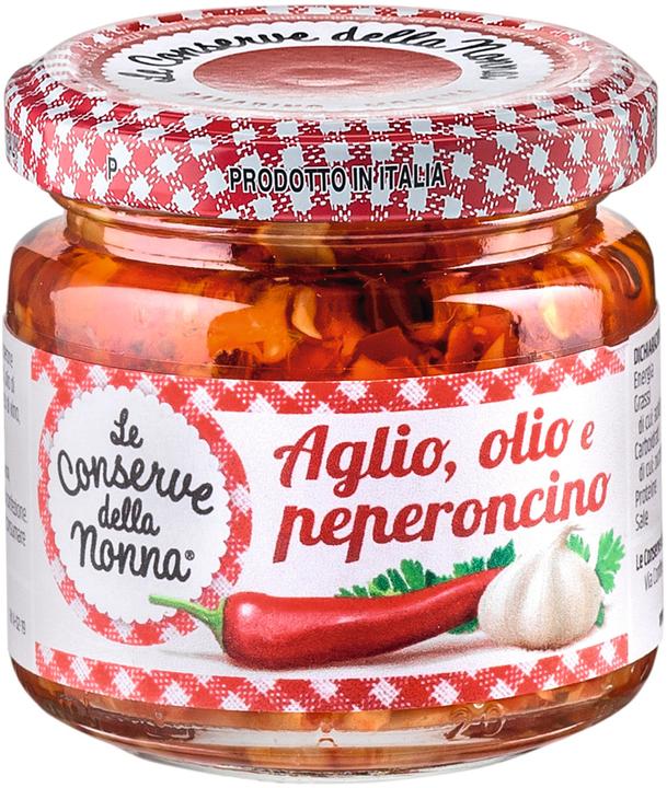 Conserve della Nonna Garlic and chilli in oil 95g (95 g)