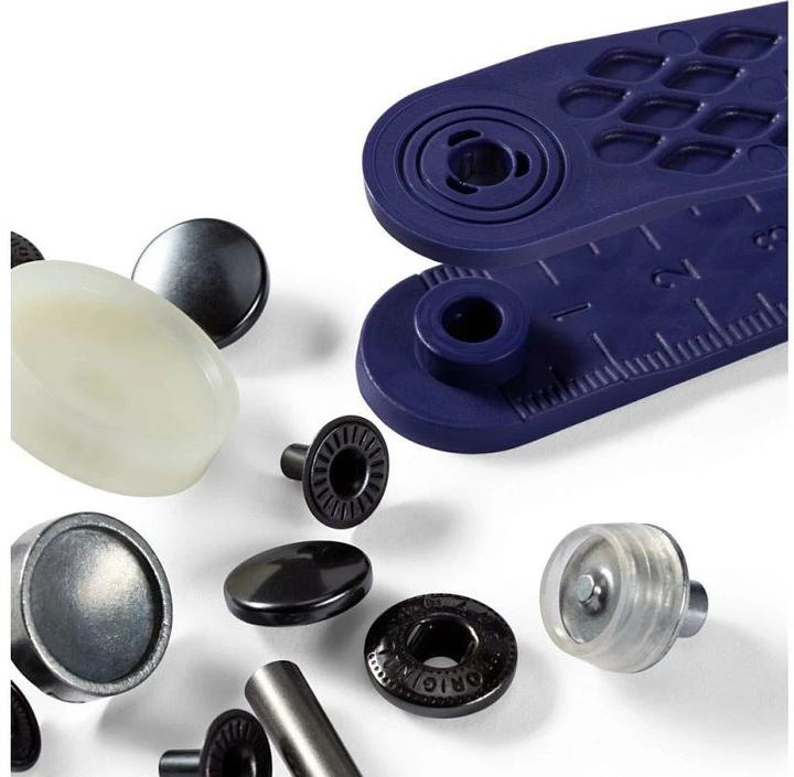 Produktbild Prym Druckknopf Anorak, brüniert 12 mm, Karte 10 Stk.