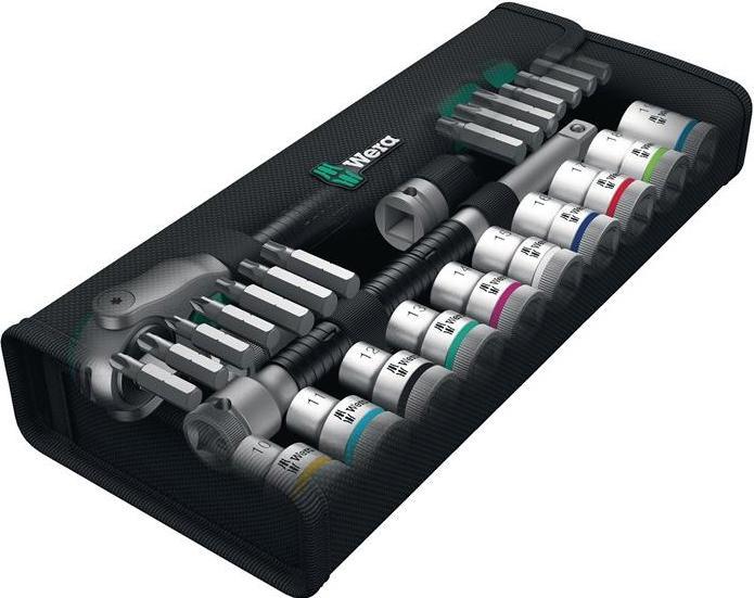 Immagine prodotto Wera 8100 SA 6 Zyklop Speed Ratchet Set (13 mm, 11 mm, 12 mm, 10 mm)