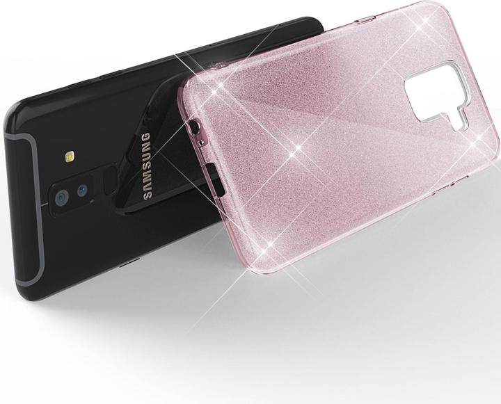 Actual product image Nalia Glitter mobile phone case (Samsung Galaxy A6+)
