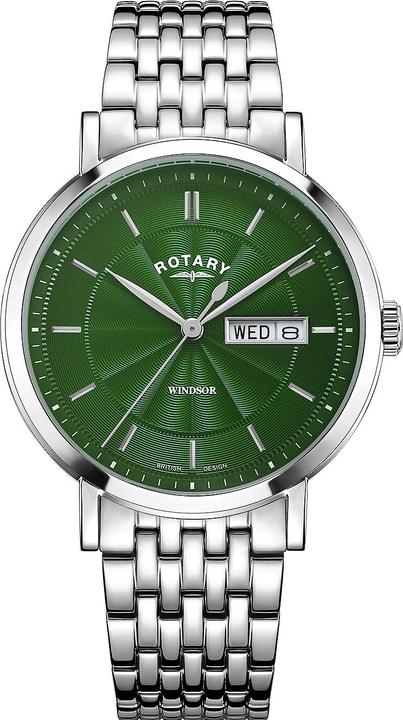 Produktbild Rotary GB05420/24 Windsor Herren 37mm 5ATM (Analoguhr, 37 mm)