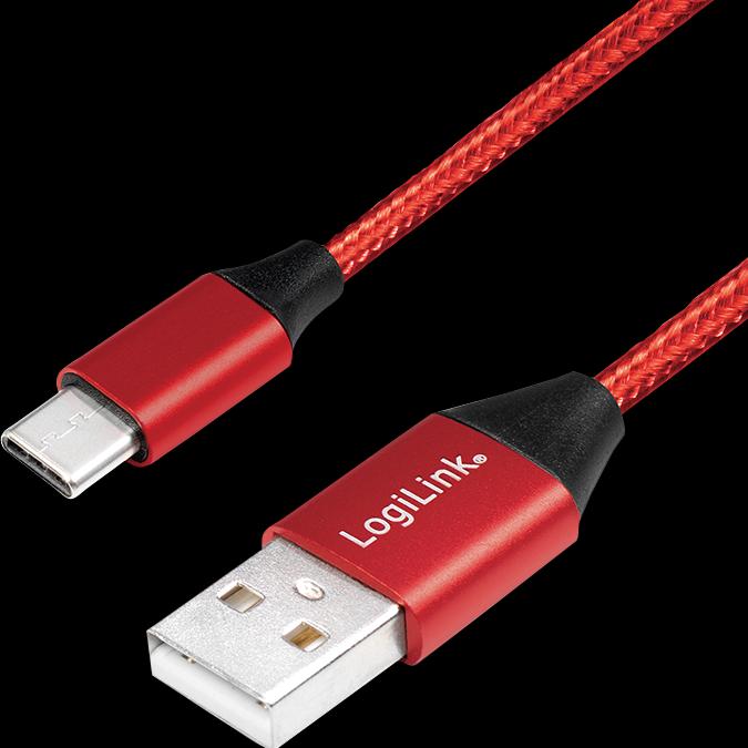 Produktbild LogiLink USB Kabel (1 m, USB 2.0, 5 W)