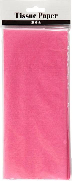 Image du produit Creativ Company Papier de soie rose 10 feuilles 14 gr, 50x70cm (14 g/m², 10 x)