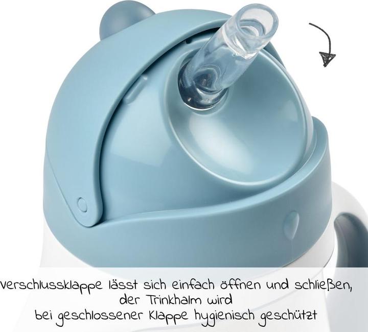 Actual product image Beaba Straw Cup Inox
