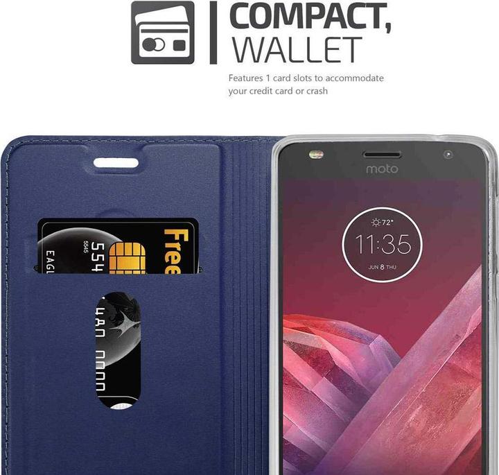 Produktbild Cadorabo Book Classy Style Cover (Motorola Moto Z2)
