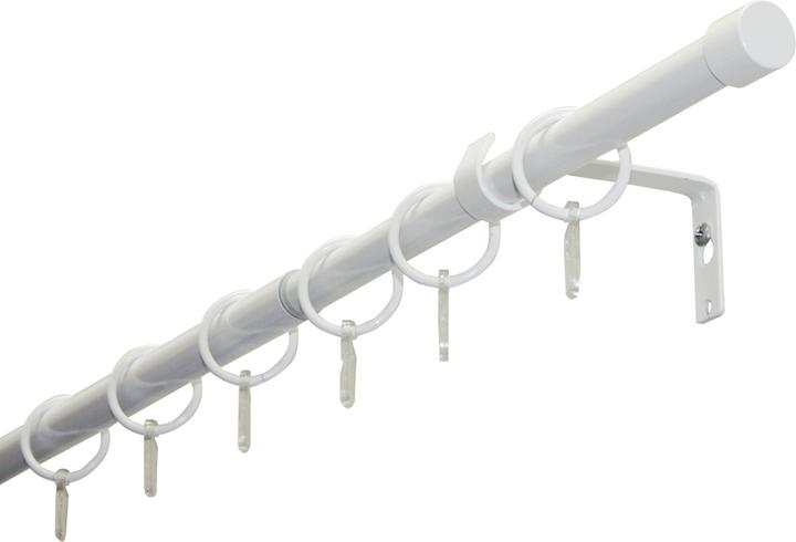Gardinia Curtain rods set 1 run Cap extendable