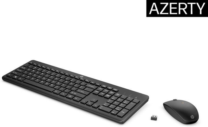 Produktbild HP Wireless Keyboard Mouse NRL (Eng. Int., Kabellos)