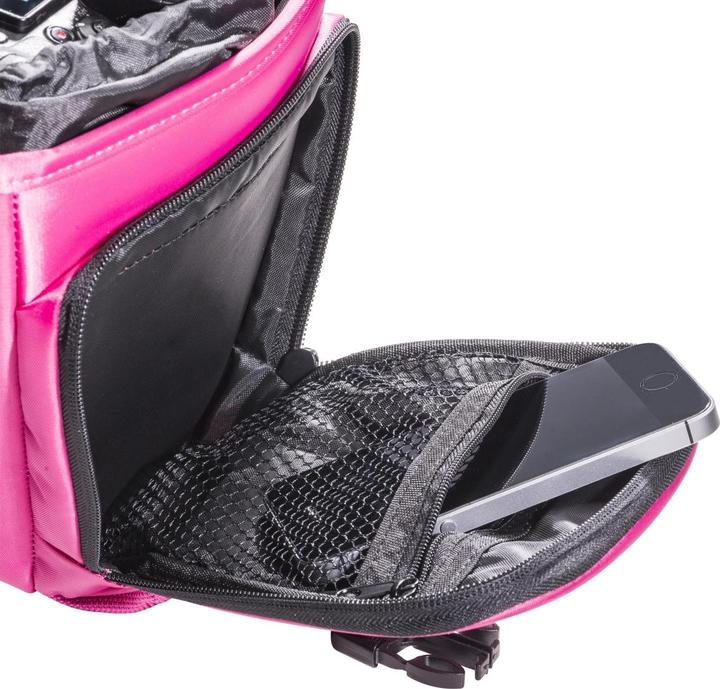 Produktbild mantona Premium Colttasche pink (Kamera Schultertasche, Kamera Bereitschaftstasche, 1 l)