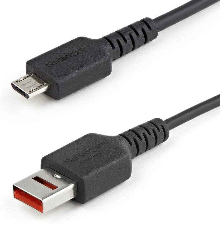 Immagine prodotto StarTech Cavo USB Data Blocker - Cavo di ricarica sicura da USB-A a USB Micro-B - Nessun trasferimento di (1 m, USB 2.0)