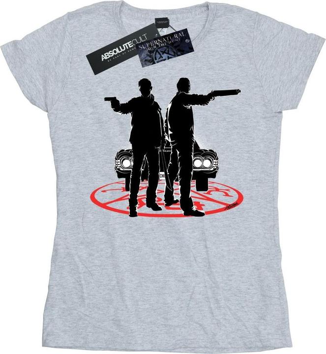 Supernatural Sam And Dean Silhouette TShirt (XL)