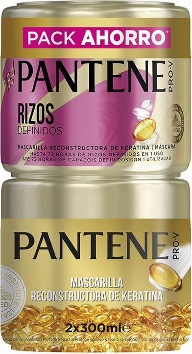 Pantene Masc Cap Rizos 300 Duplo (600 ml, Flüssiges Shampoo)