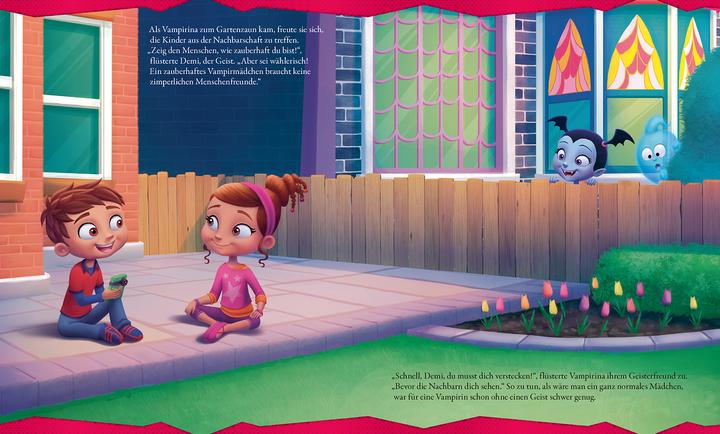 Immagine prodotto Panini Disney Junior Vampirina: Meine ersten Freunde (Tedesco, Weber Claudia, Chelsea Beyl, Studio Imaginism, Chris Nee, Panini, Il team artistico di Disney Storbook, 2019)