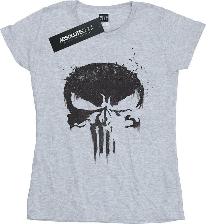 The Punisher TV Skull Logo TShirt (L)