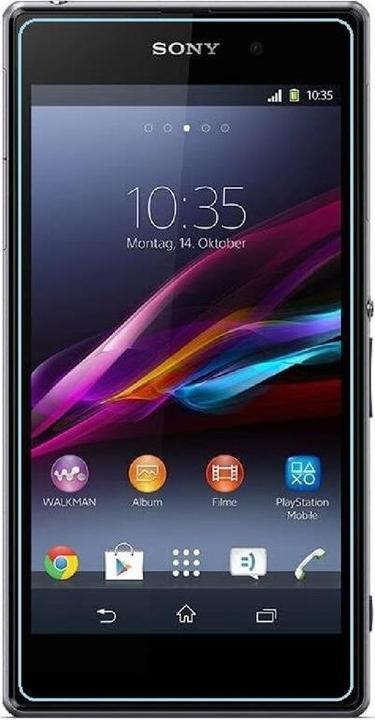 Actual product image Protectorking 3x real tempered 9H armoured glass 3D CLEAR (3 Piece, Sony Xperia Z1)