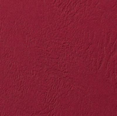Produktbild GBC LeatherGrain - Karton A4 100 Stk. - dunkelrot