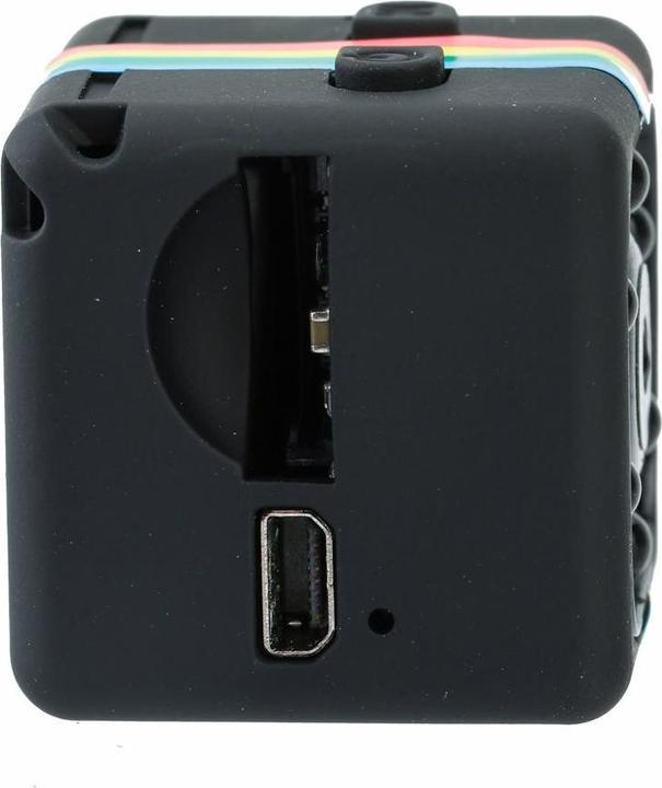 Immagine prodotto PhoneLook Fotocamera cubica ultra compatta da 12MP Registrazione video Full HD 1080p incl. supporto (30p)