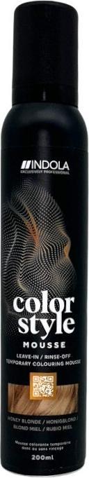 Immagine prodotto Indola Colour Style Mousse Biondo Miele 200 ml (Biondo miele)