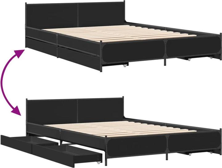 Immagine prodotto VidaXL Struttura letto con cassetti (120 x 200 cm)