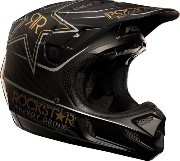 Image du produit Fox Casque V4 Rockstar Black (XS)