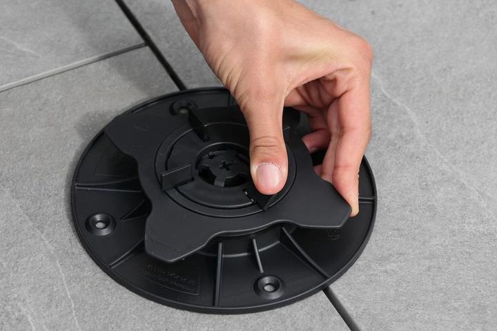 Image du produit Sanpro Supports de plots? réglables en hauteur pour dalles de terrasse & fermeture rapide 18-36 mm