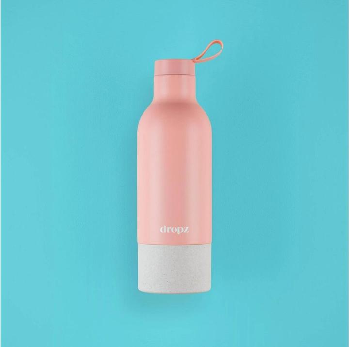 Immagine prodotto Dropz Bottiglia per bere 500 ml, Rosa (0.50 l)