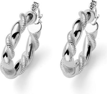 Oliver Weber Collection Oliver Weber - Stylish round earrings Twisty 23035