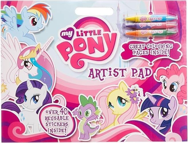 Image du produit My Little Pony - Bloc de coloriage et d'autocollants