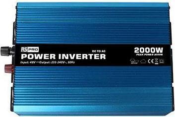 Produktbild Rs Pro Spannungswandler, 48V / 230V 2000W Reine Sinuswelle